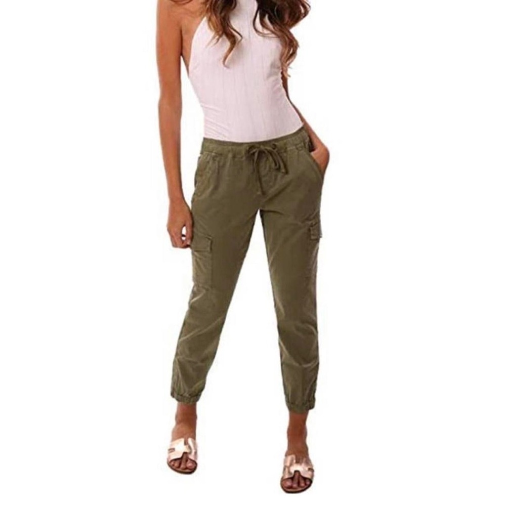 Sanctuary Standard Surplus Drawstring Army Green … - image 3